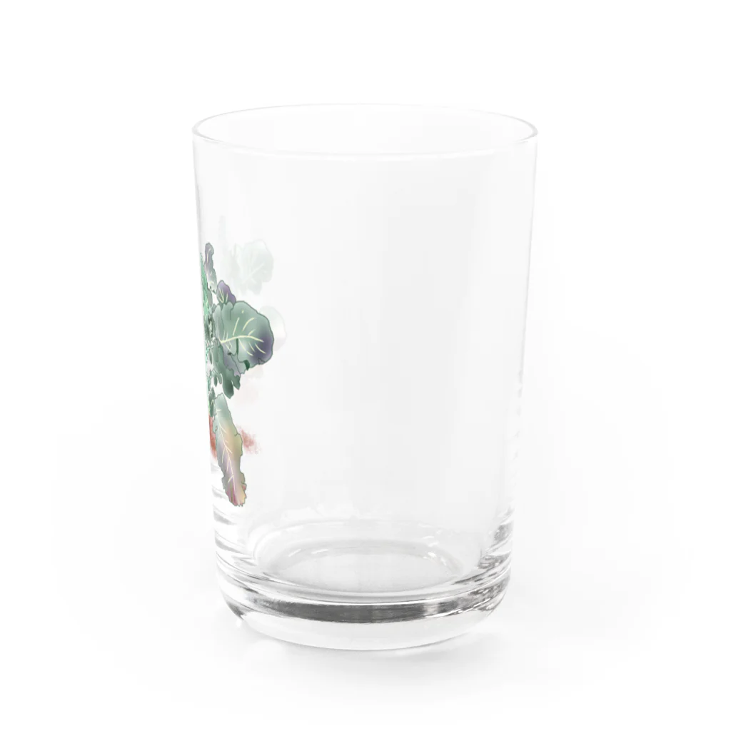サルハ亭のブロッコリー Water Glass :right