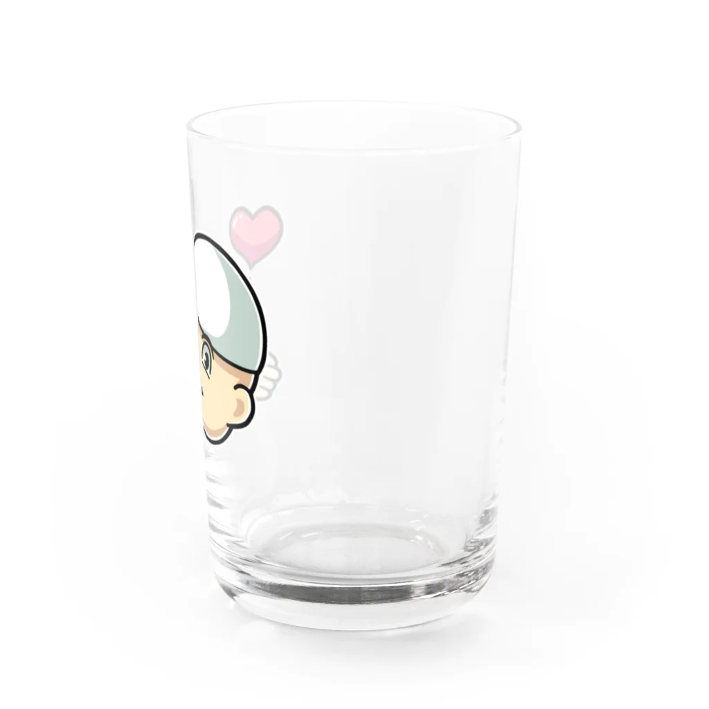 🇪🇪トロオドン🇪🇪のキス顔トロオドン Water Glass :right