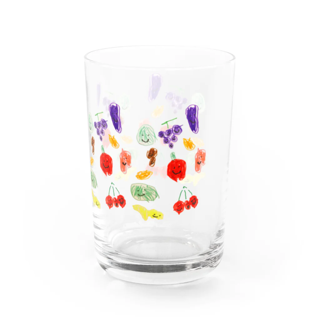 ばぶばぶのくだものくん Water Glass :right