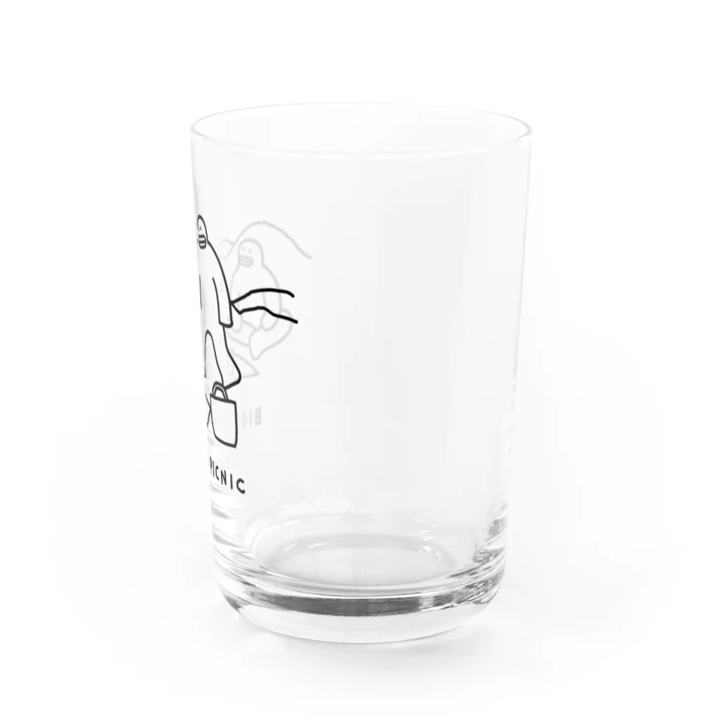 梅雨明けshopのBIGFOOTのピクニックの Water Glass :right