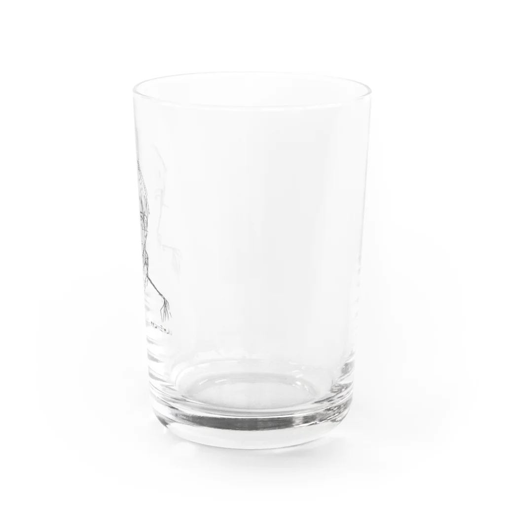 satomimitsukiの照れる少年 ラフ Water Glass :right