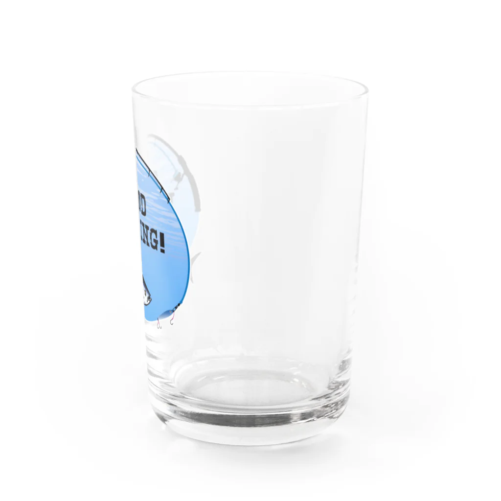 猫と釣り人のカツオ_1_C Water Glass :right