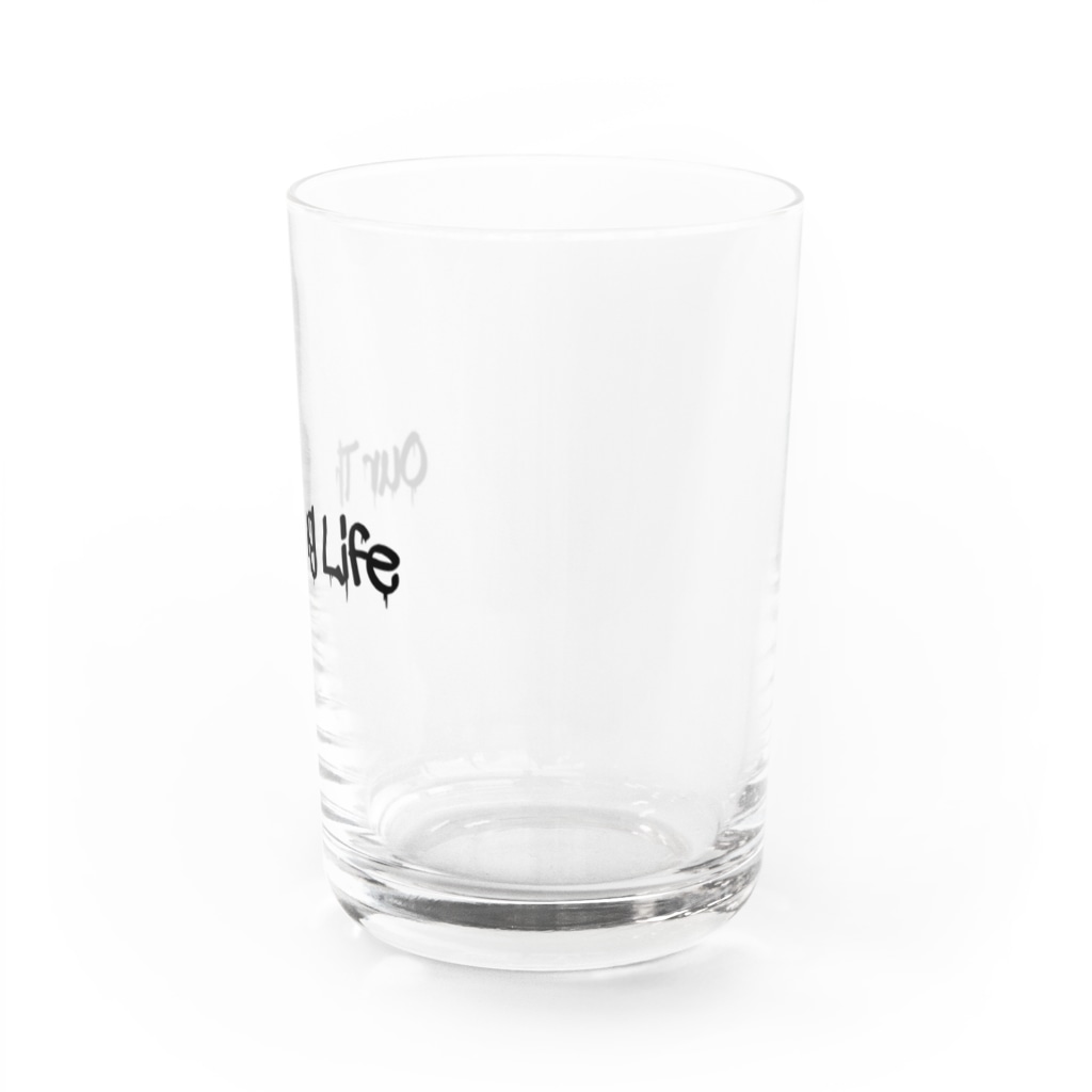 nanajanのThug Life tee Water Glass :right