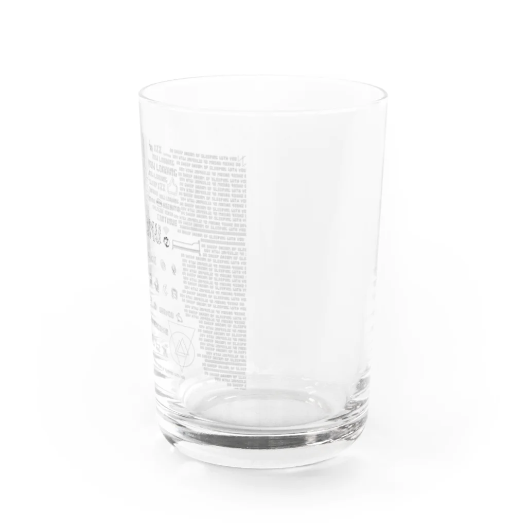 ジョシュ☪︎のDiGiTAL-OYASUMU.white Water Glass :right