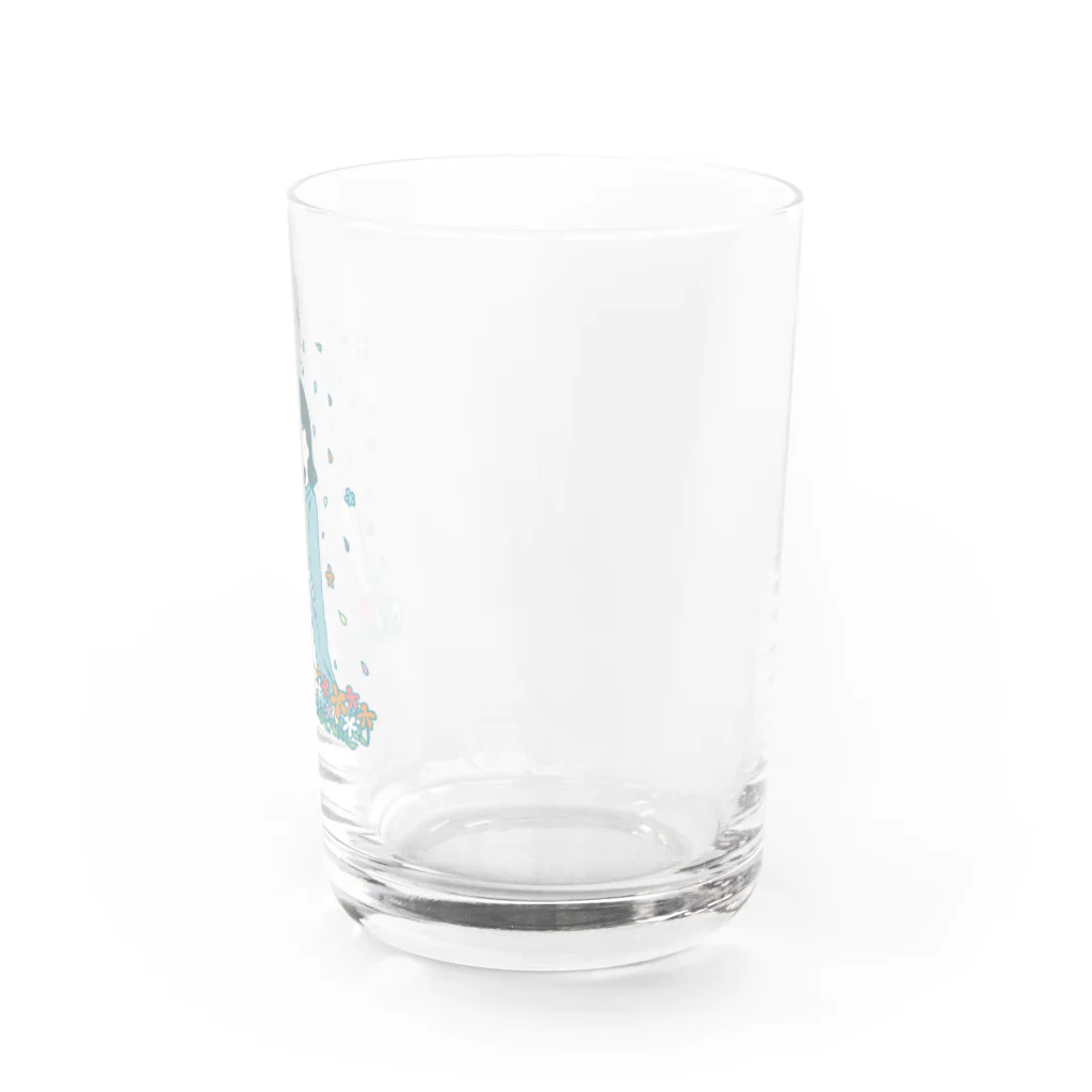 とことこのショップの花だらけ Water Glass :right