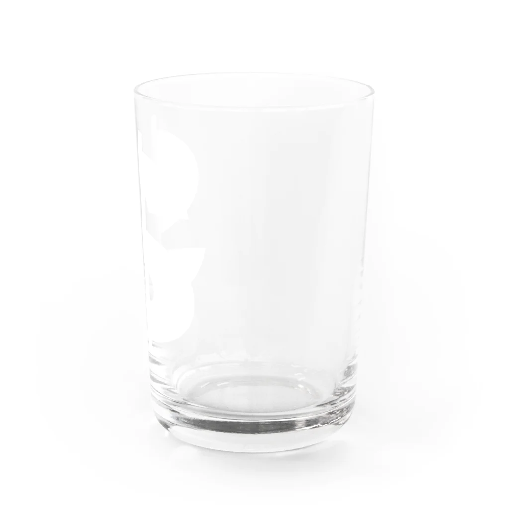 風天工房のドル記号（白） Water Glass :right