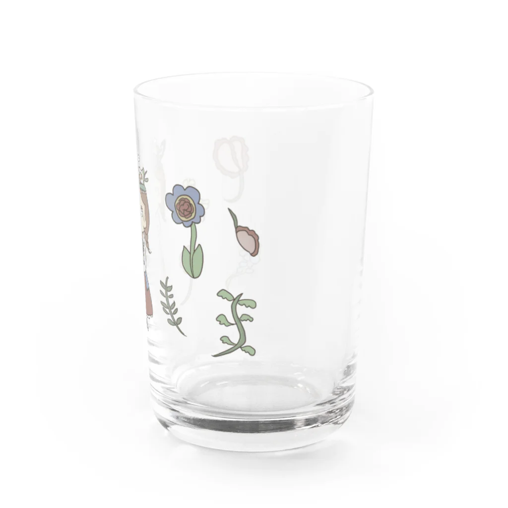 えびよりこのオハナノコ Water Glass :right