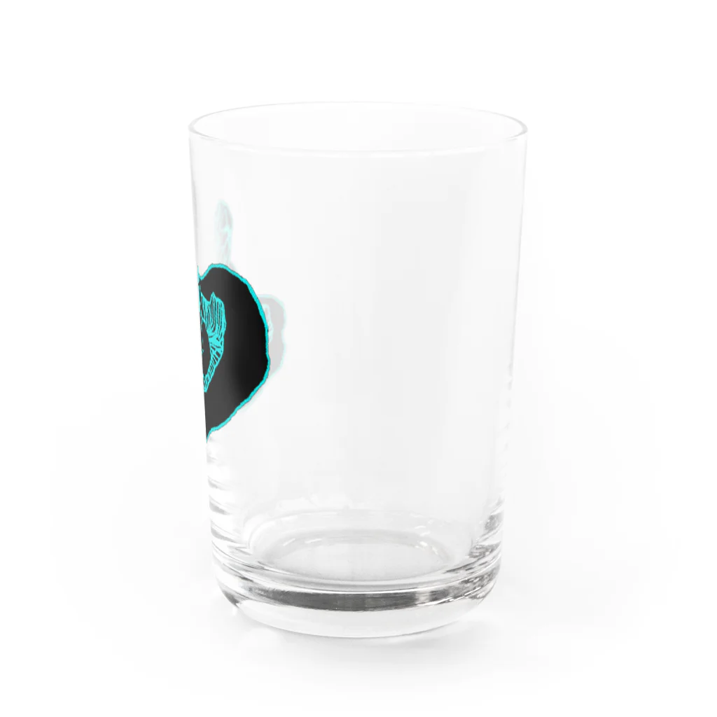 オガサワラミチの黒椎茸 Water Glass :right