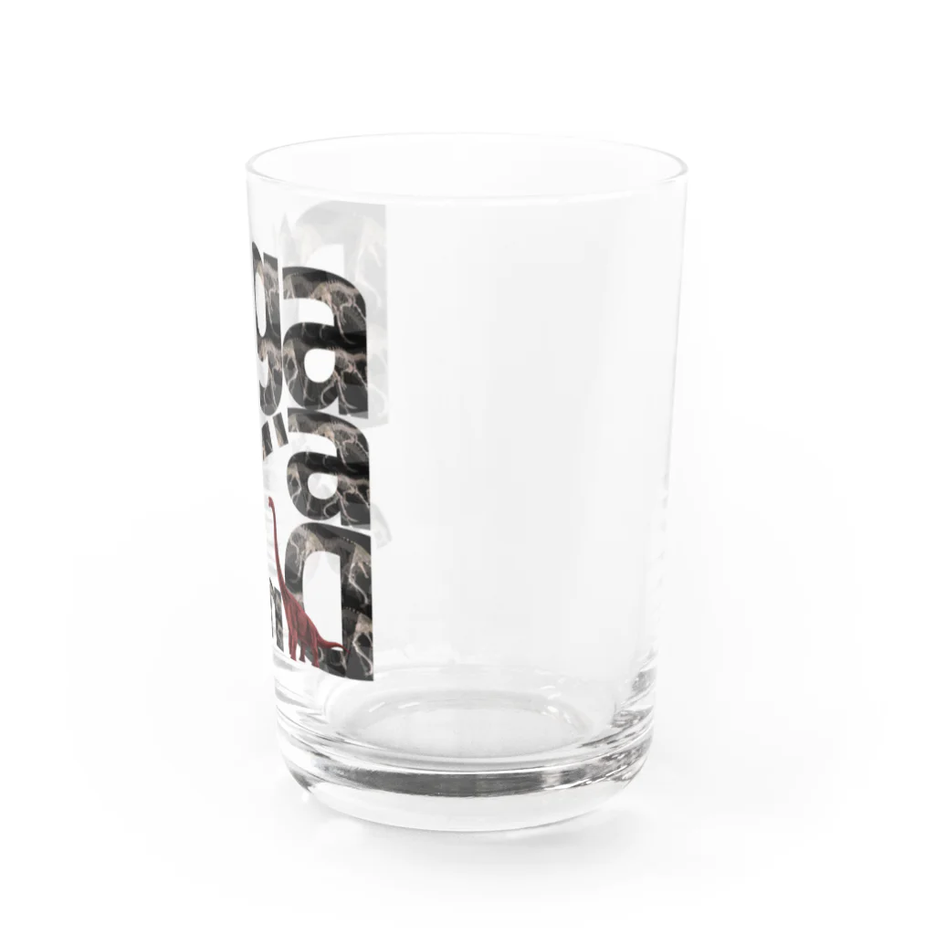 Aimurist のD’gaia dinosaur テキスト Water Glass :right