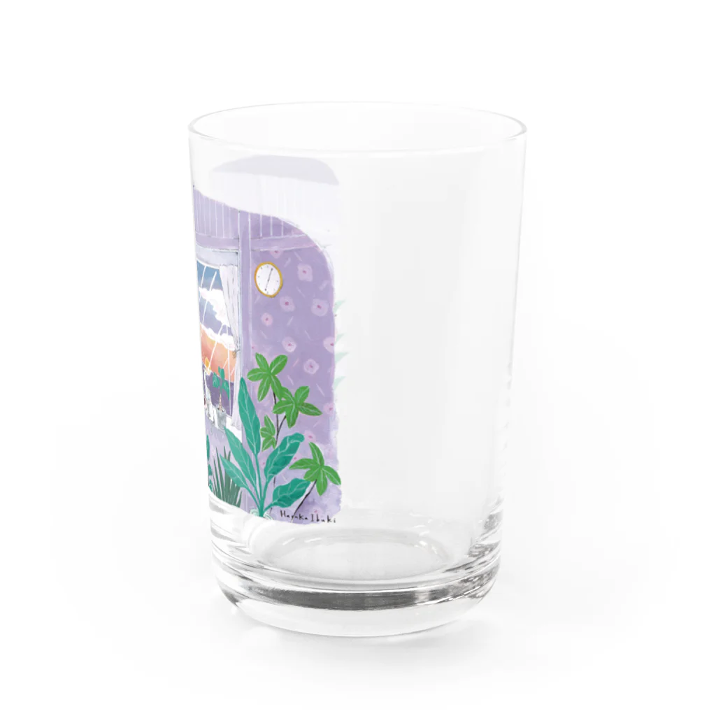 伊吹春香の海の見える夕暮れ Water Glass :right