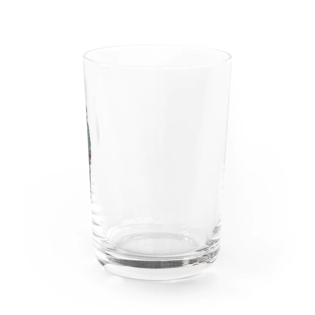 してぃうるふのモデルウォーク中おしゃれメーン Water Glass :right