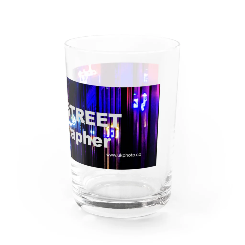 ukphotoのTOKYO STREET Photographer Water Glass :right