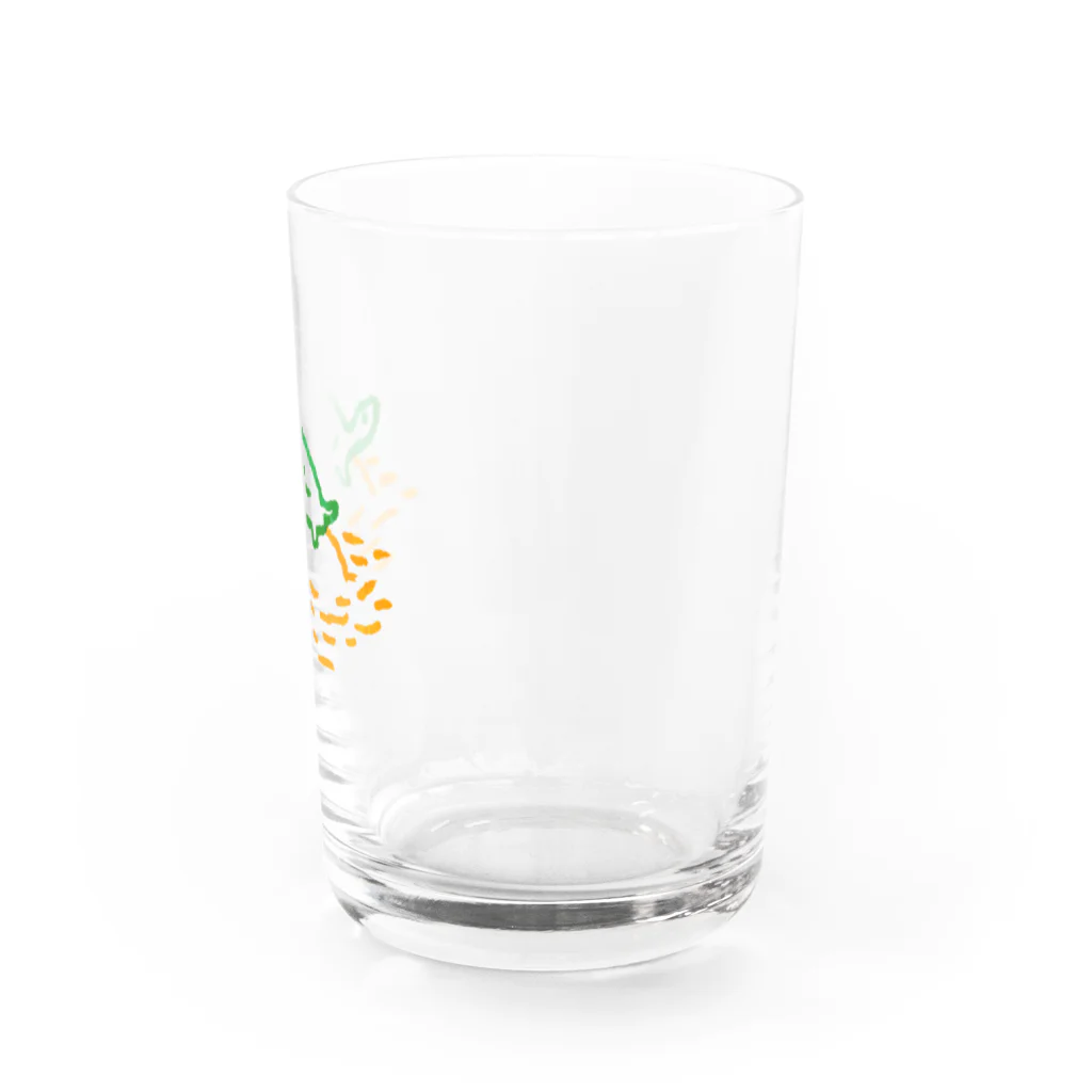 シトウのお店の日向ぼっこ（カラー） Water Glass :right