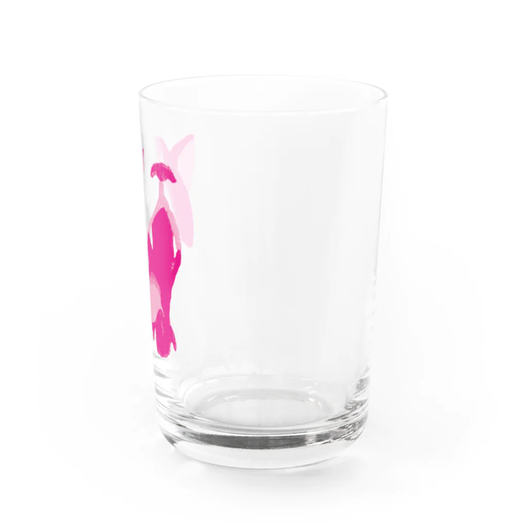 シトウのお店のあくび（カラー） Water Glass :right