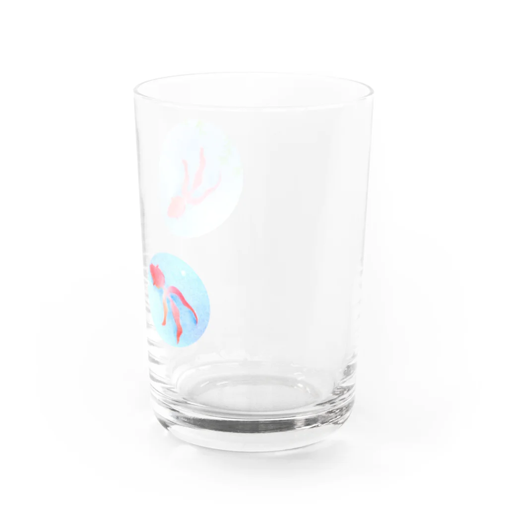 始季彩＠suzuriの夏便り−丸ver. Water Glass :right