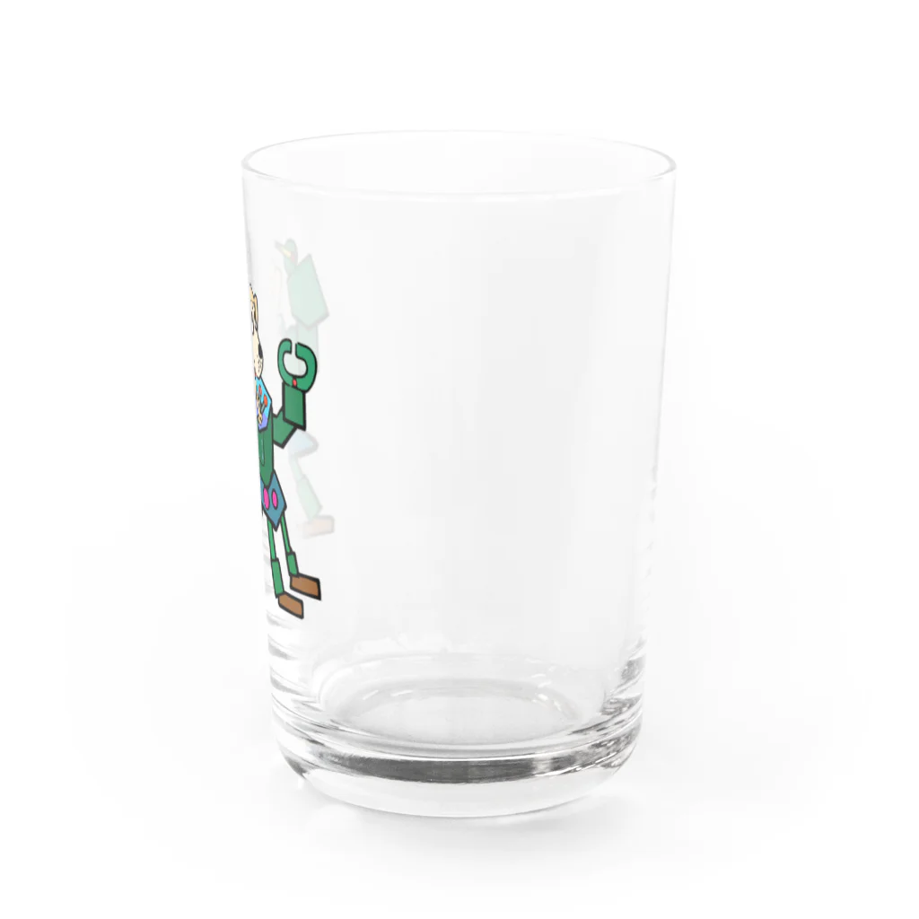 雑種犬まるちゃん＋＋のまるちゃんのあいてむ　モビルスーツ Water Glass :right
