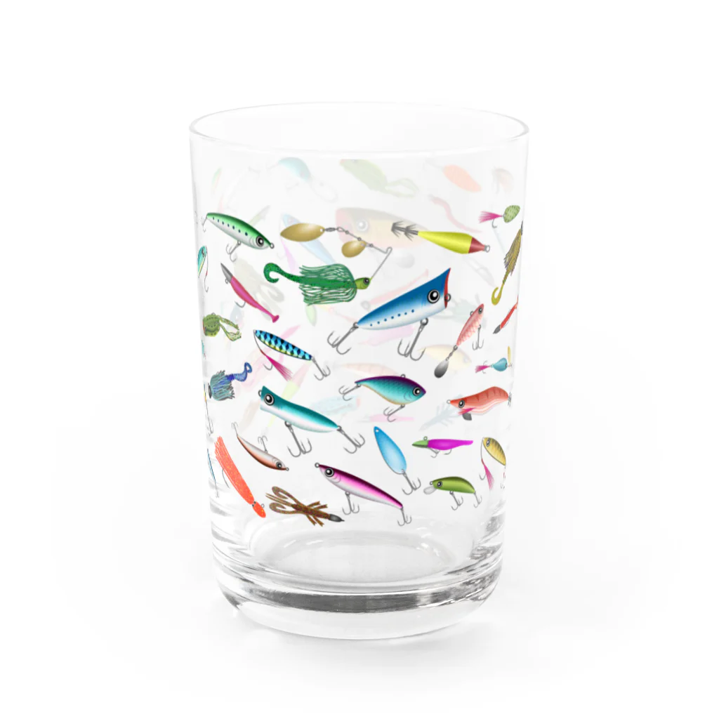 猫と釣り人のLURE_2C_GL Water Glass :right