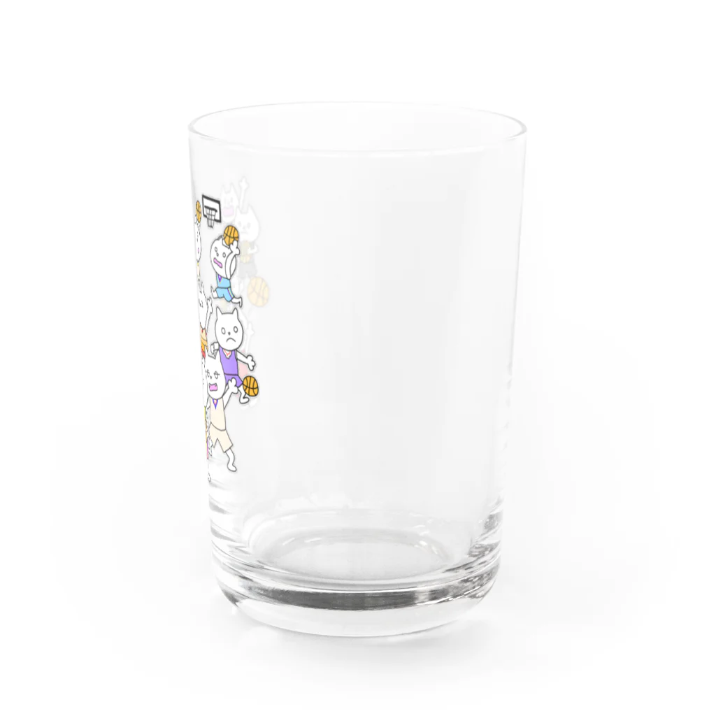 tacotuesdayのにゃんこバスケットボール Water Glass :right