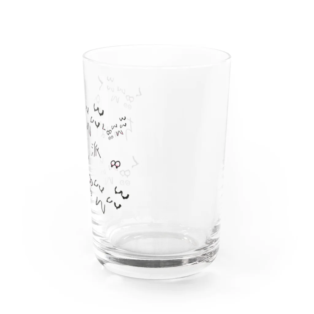 MONKAJI.のちっぱい派 Water Glass :right