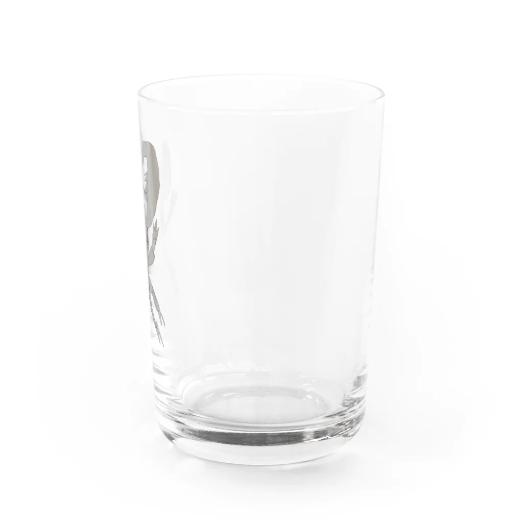 ナマケモノ雑貨店 SUZURI出張所のかっこいいクワガタ Water Glass :right