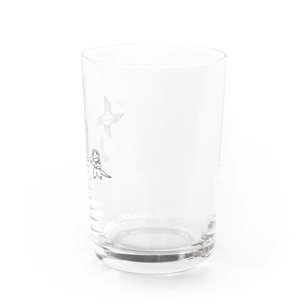 サラマンの忍者サラマンダー Water Glass :right