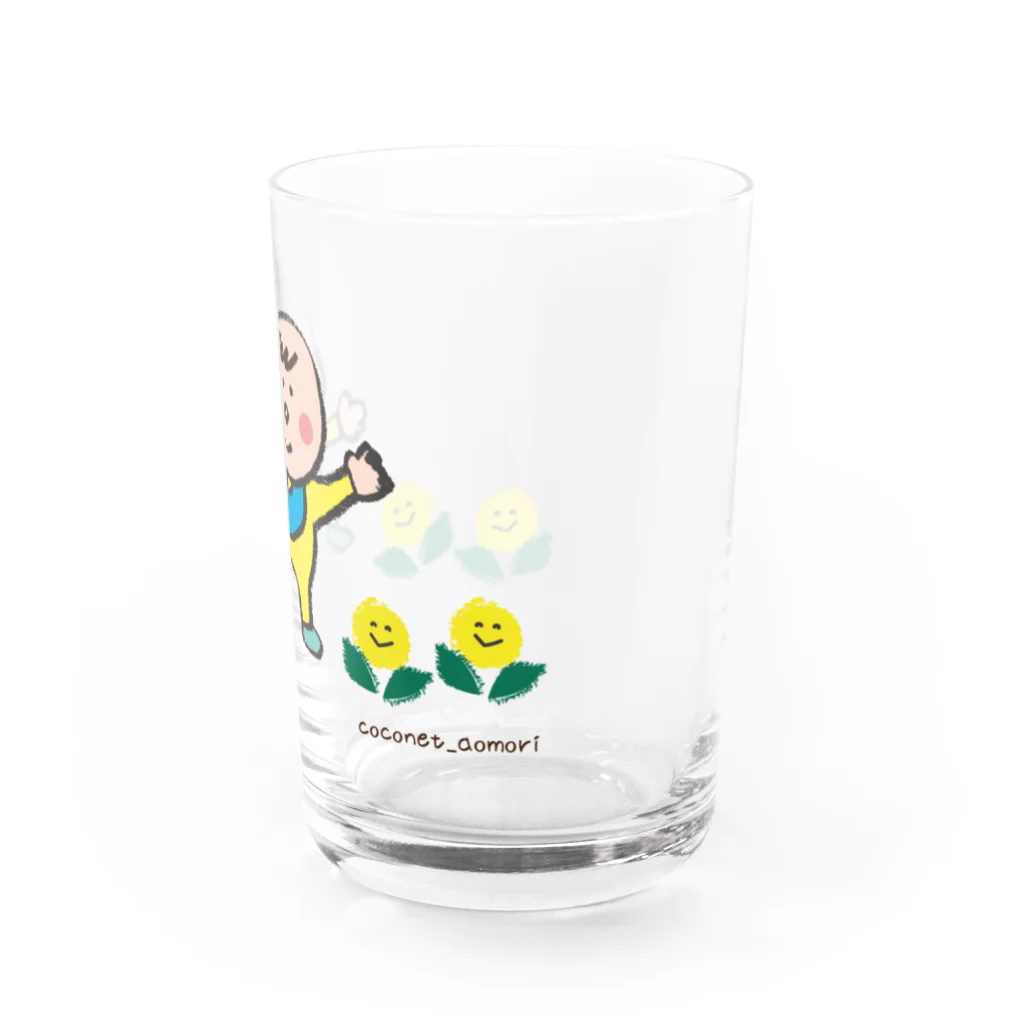 NPO法人子育て応援隊 ココネットあおもり　応援グッズのベビちゃん Water Glass :right