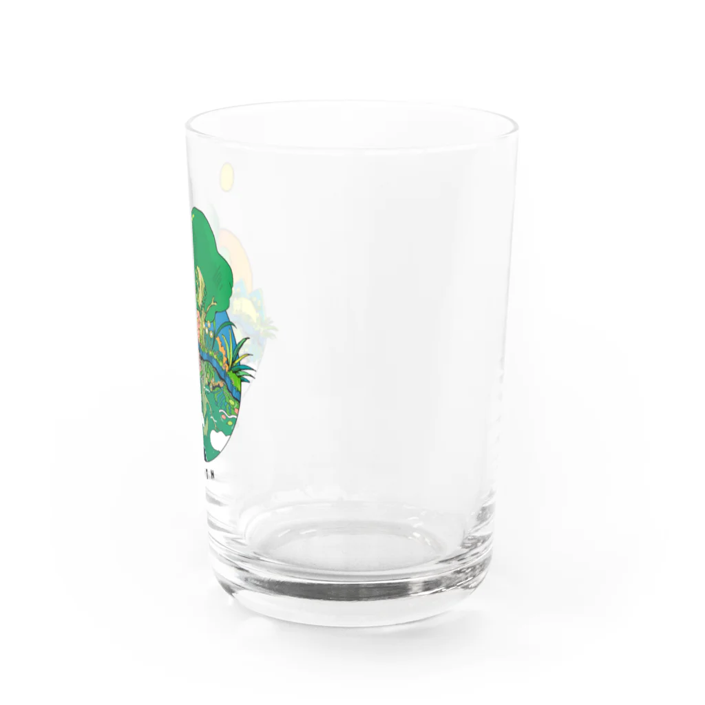 寝る子のEARTH Water Glass :right