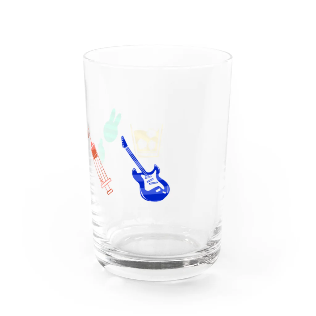 よしおのshy卓　よしおキャラ Water Glass :right