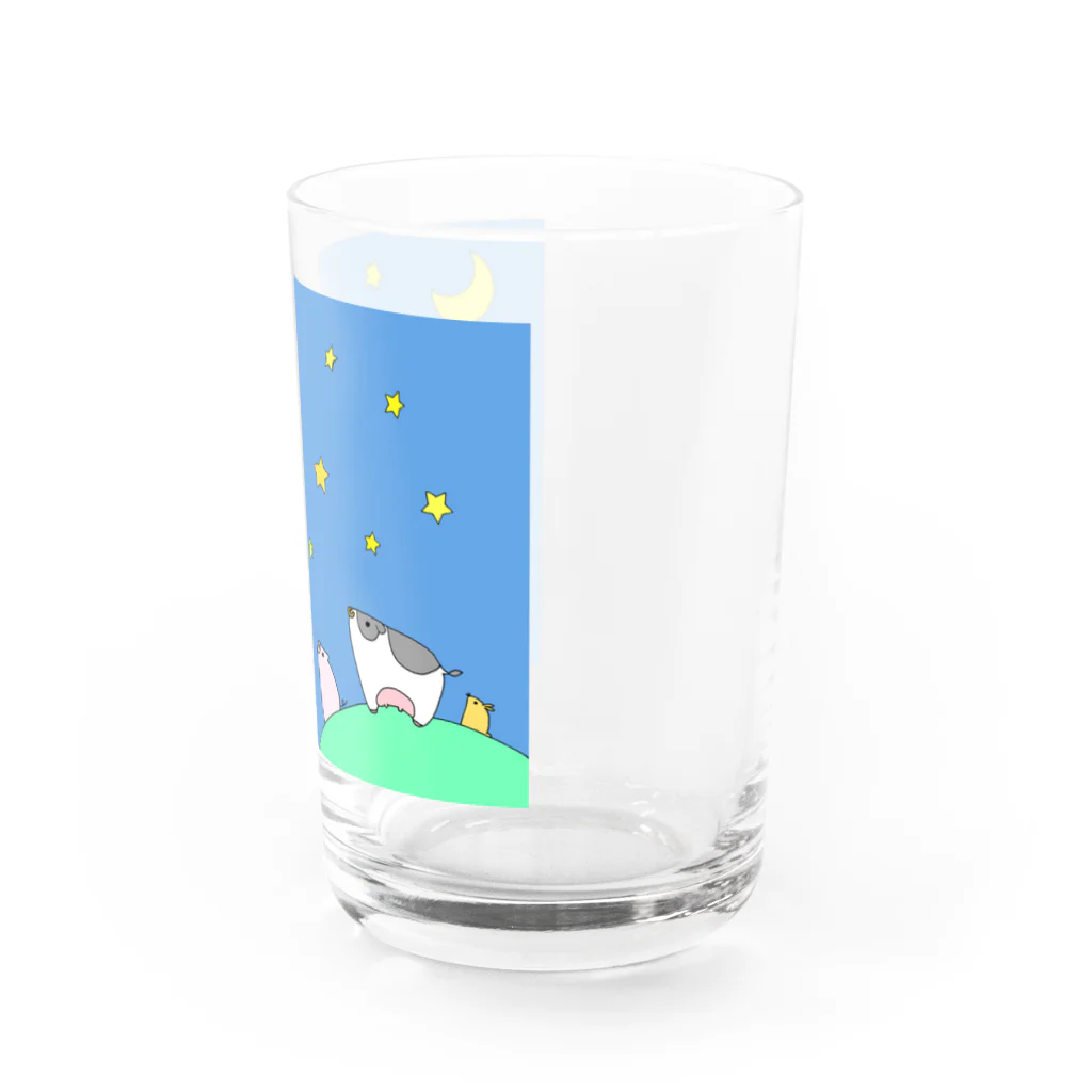 星華 -SEIKAcreate-の丘の上のお星さま鑑賞会 Water Glass :right