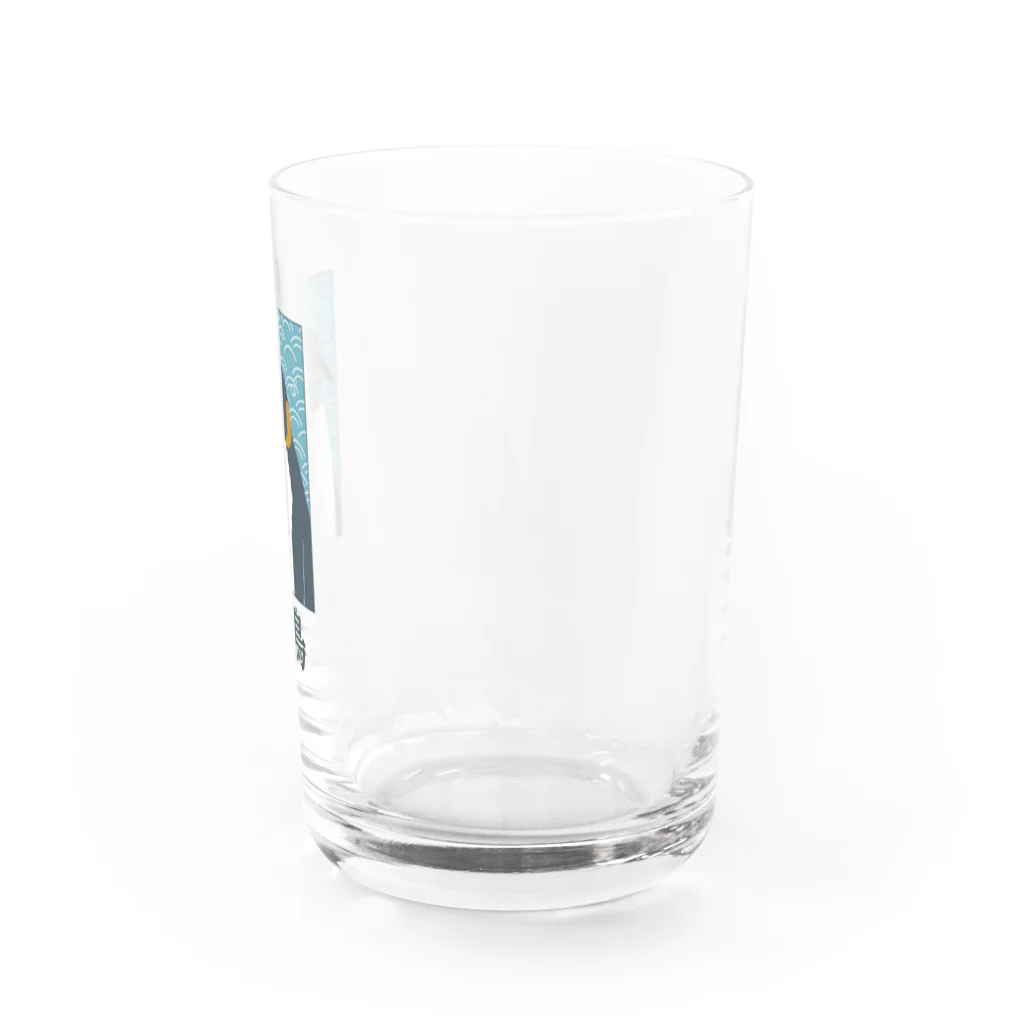 あかぺんぎんの和風__PENGUIN Water Glass :right