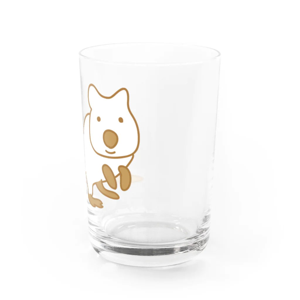 imomoo（いもむー）のクオッカさん Water Glass :right