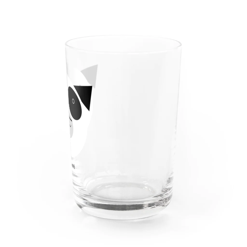 Graphicersのclock Tiny Dog Water Glass :right