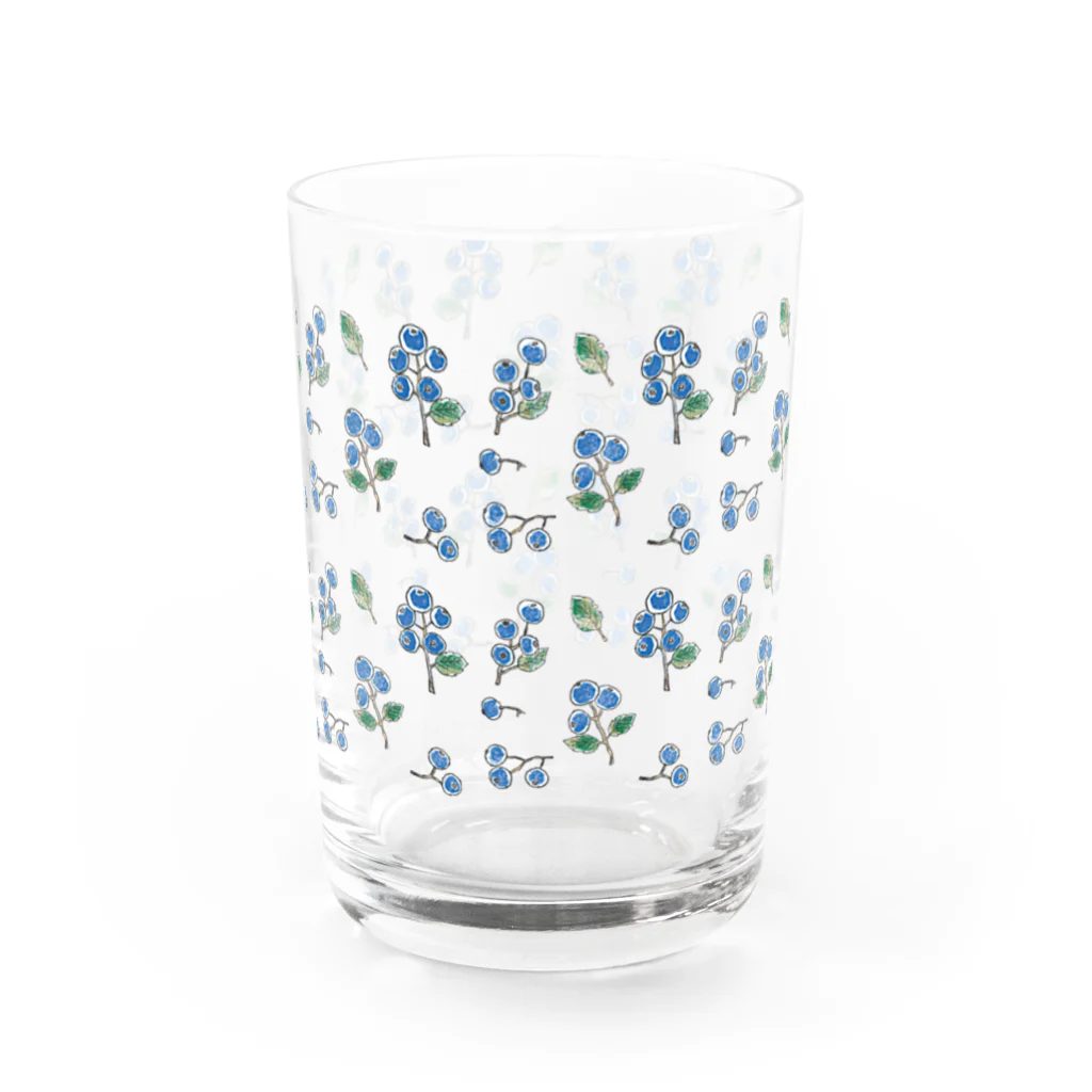 いろ もの かたちのブルーベリーのグラス Water Glass :right