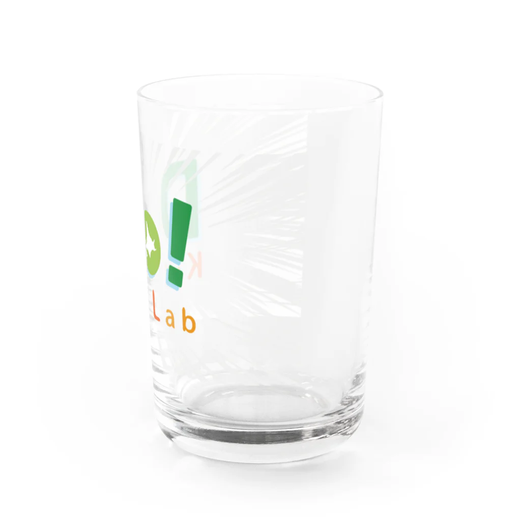Do! Kids LabのDo! Kids Lab公式　キッズプログラマーパーカー　ホワイト系ロゴ Water Glass :right