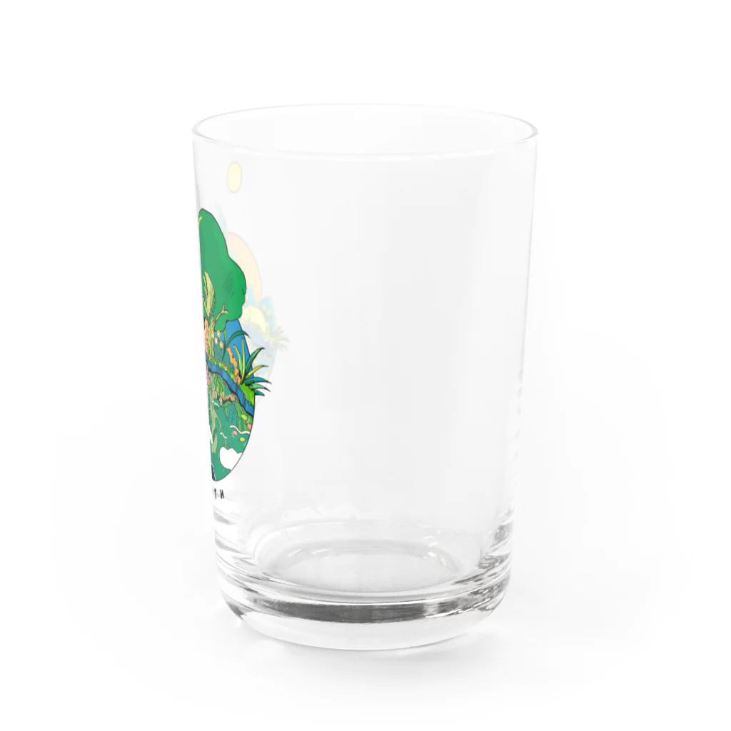 フラバの地球 Water Glass :right