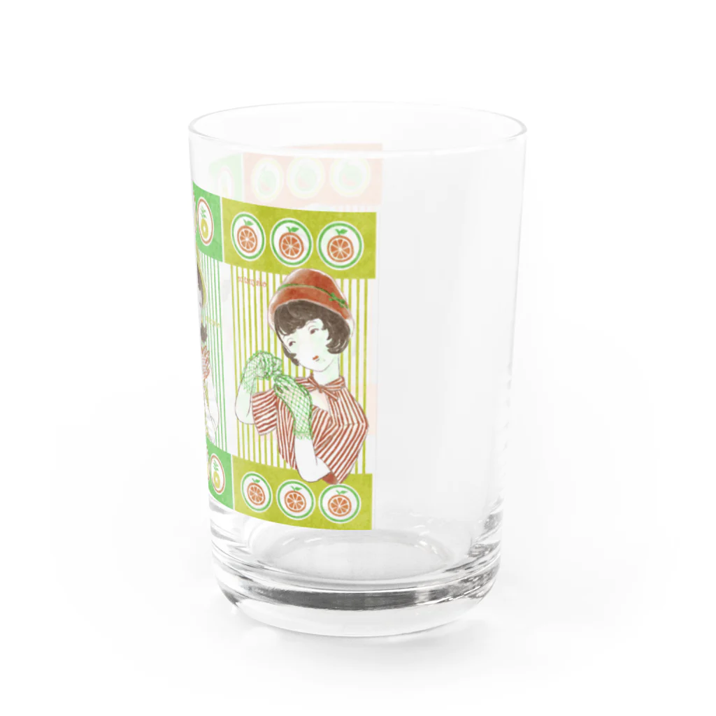 パライゾマートのフルーツ飴三姉妹 Water Glass :right