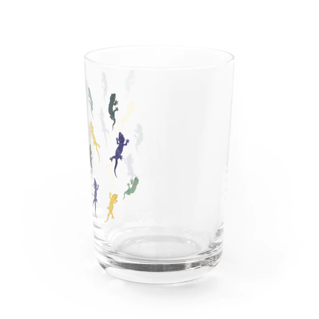 りーあのトッケイだらけ Water Glass :right