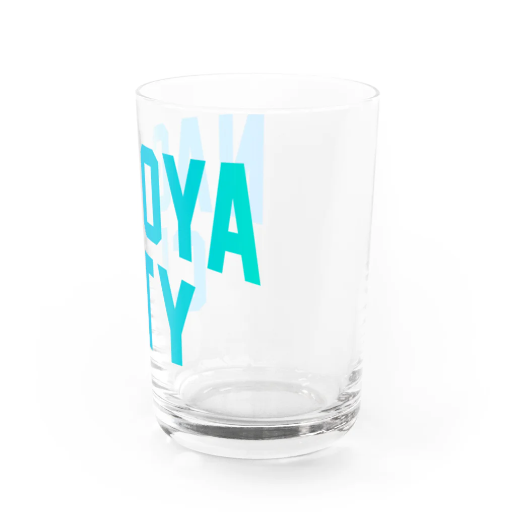 JIMOTOE Wear Local Japanの名古屋市 NAGOYA CITY Water Glass :right