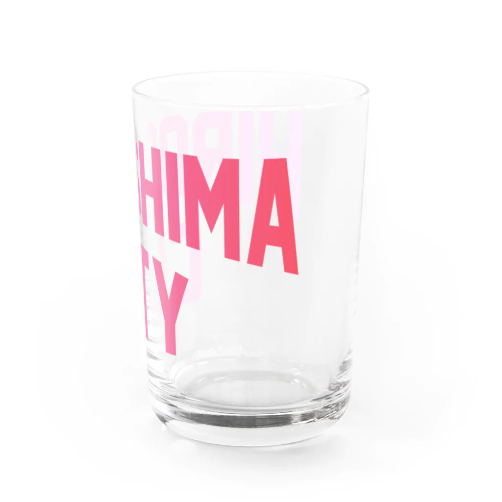 JIMOTO Wear Local Japanの広島市 HIROSHIMA CITY グラス右面