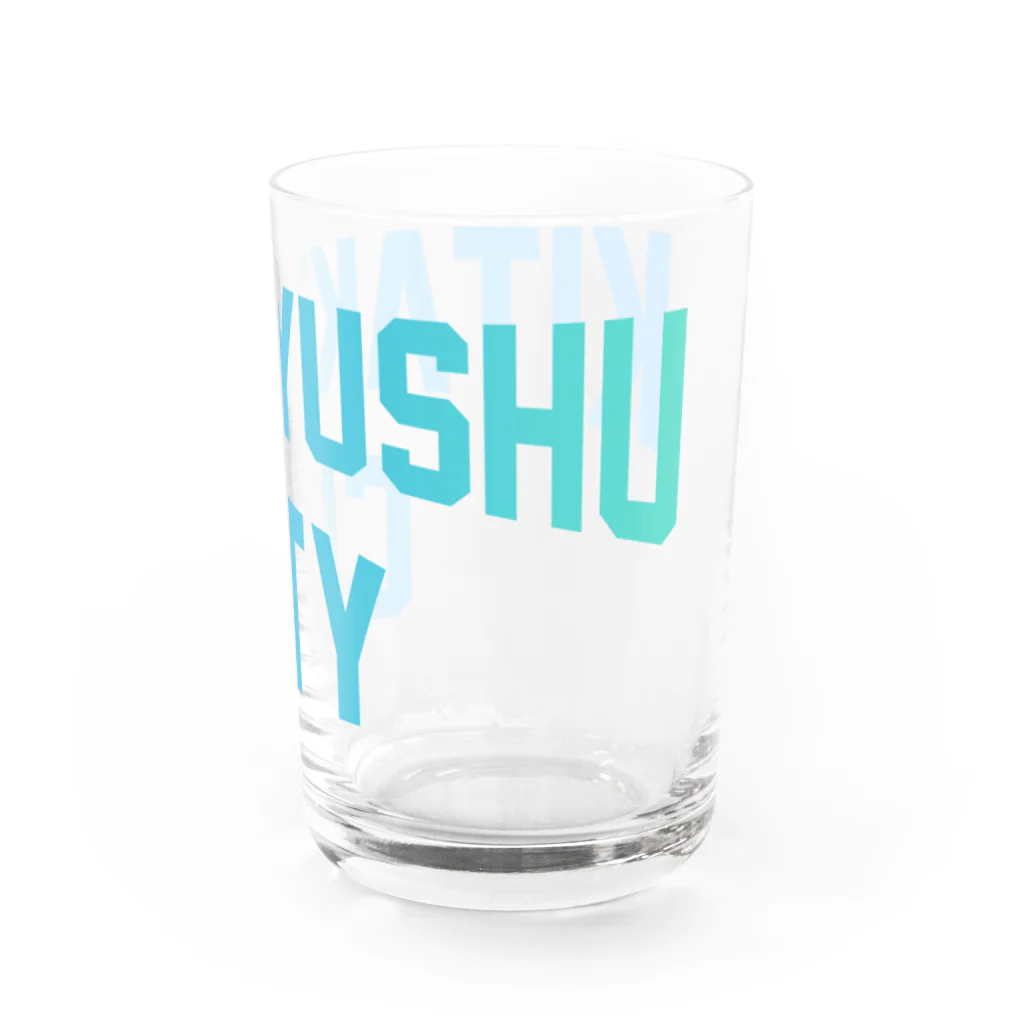 JIMOTO Wear Local Japanの北九州市 KITAKYUSHU CITY Water Glass :right