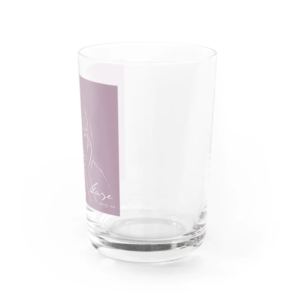 _F_U_T_A_N_J_I_の視線Tシャツ Water Glass :right