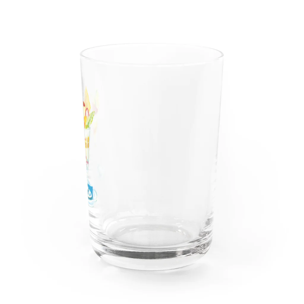 スタジオおやつのパフェ Water Glass :right