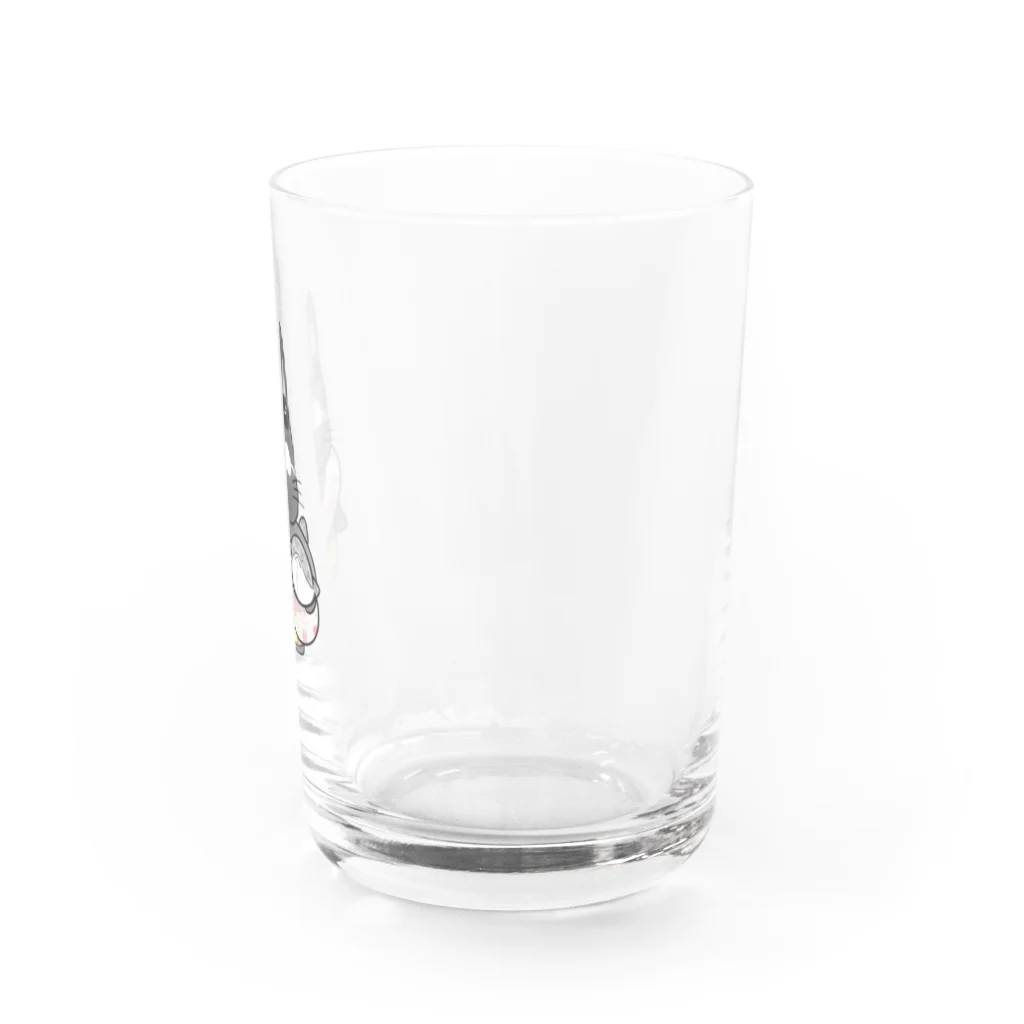 好物はぐらたんのうさぎとうきわとさめ Water Glass :right