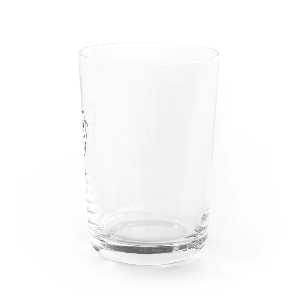 AOLのほんもののくま Water Glass :right