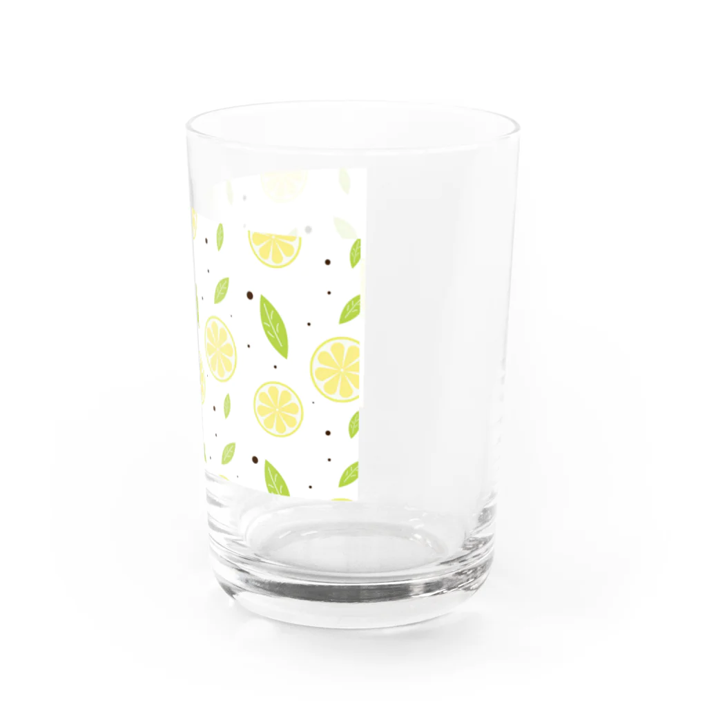 milkteaのれもん Water Glass :right