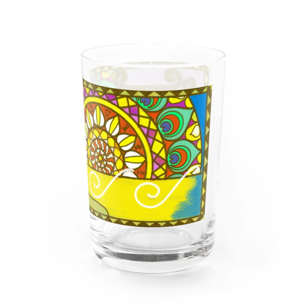 MENOICHI（メノイチ）▼Masaaki Medo Online Storeの"The Sun Also Rises”「晴れ乞い」 Water Glass :right