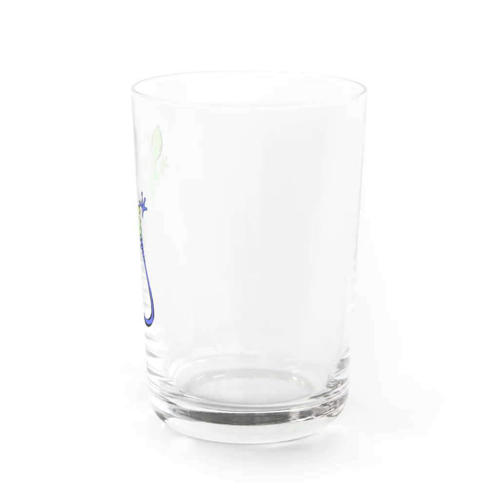 ぱくちのお店のトカゲくん Water Glass :right