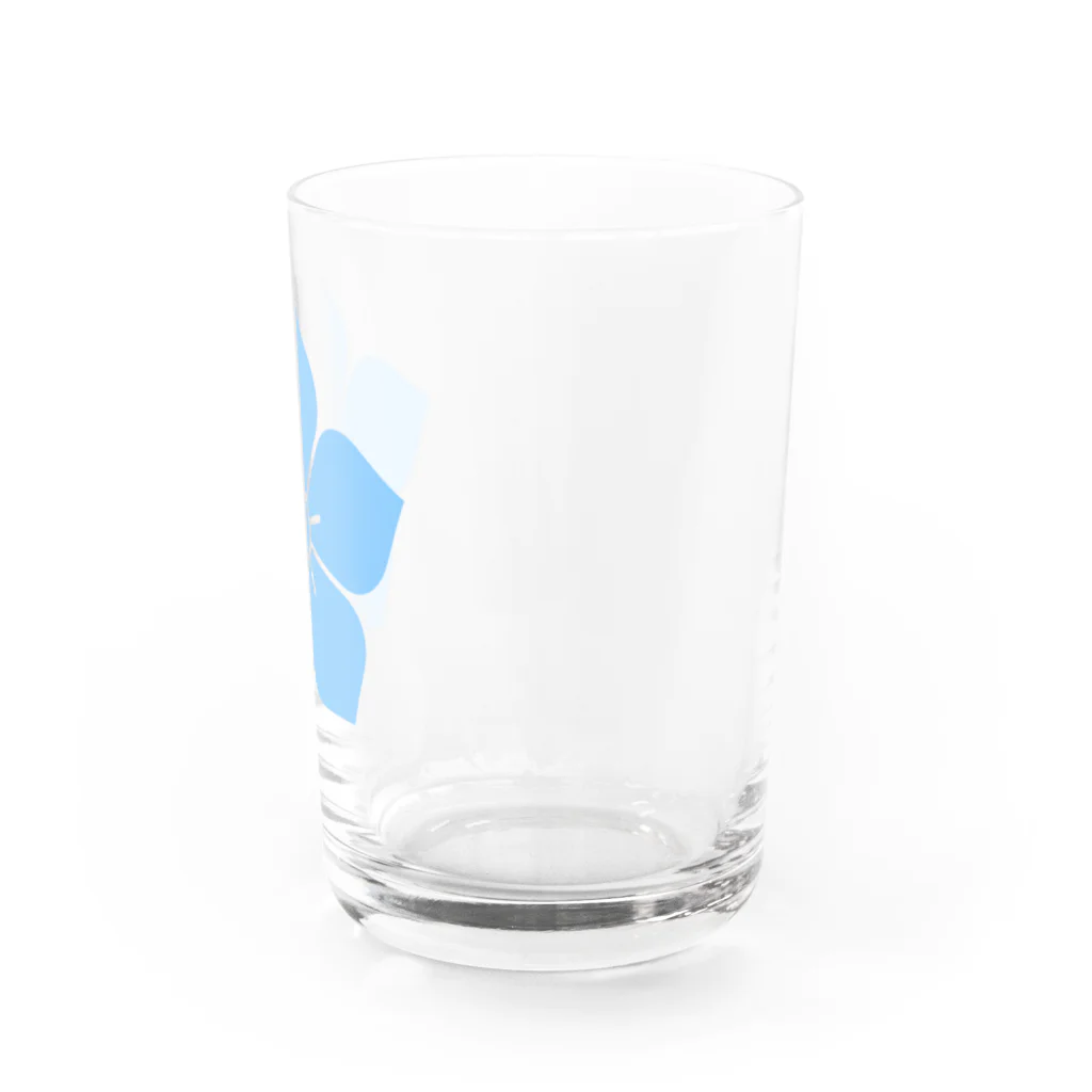 戦国神社 -戦国グッズ専門店-の明智光秀（水色桔梗紋） Water Glass :right