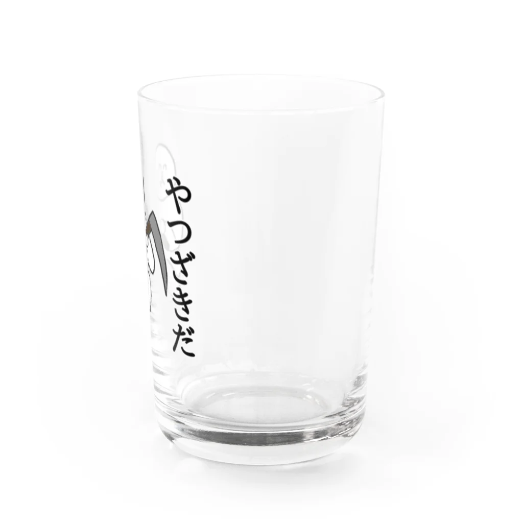 卍鮭＾ゑ＾鮭卍のやつざきだ Water Glass :right