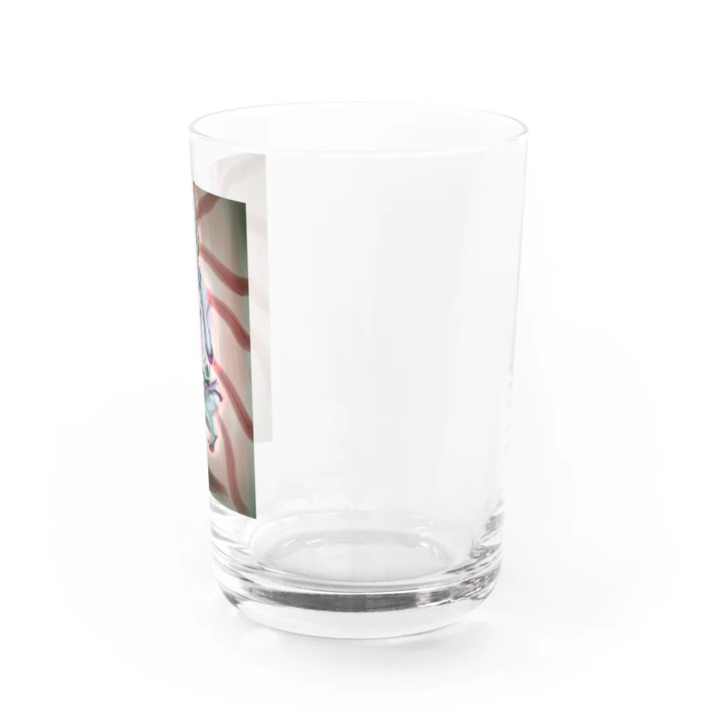 卍鮭＾ゑ＾鮭卍のオーラじじい Water Glass :right